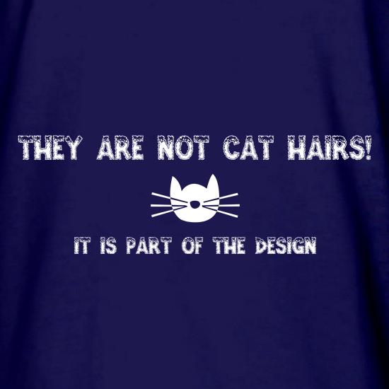 They are NOT Cat hairs, it is part of the design t shirt