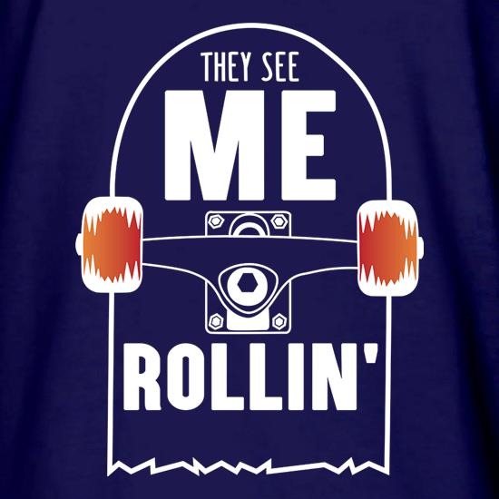 They See Me Rollin' t shirt
