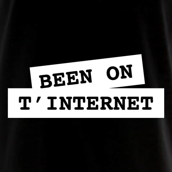 Been on t-internet t shirt