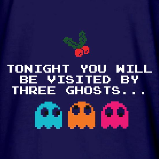 Tonight You Will Be Visited By Three Ghosts t shirt