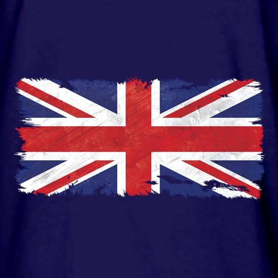 United Kingdom Flag Union Jack Grunge t shirt