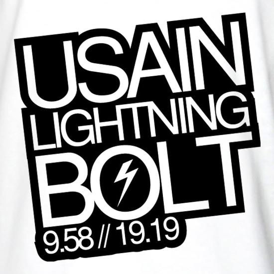 Usain Lightning Bolt t shirt
