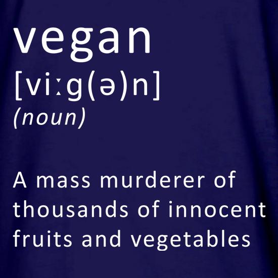 Vegan Definition t shirt