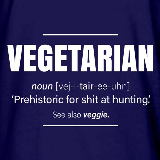Vegetarian Definition t shirt