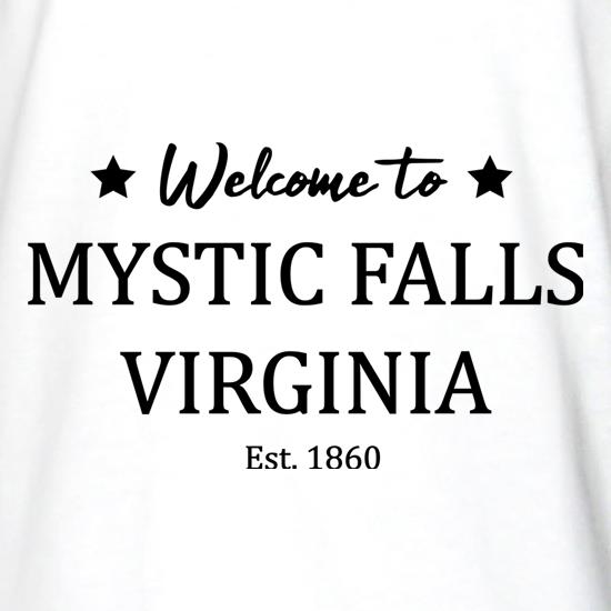 Welcome To Mystic Falls Virginia t shirt