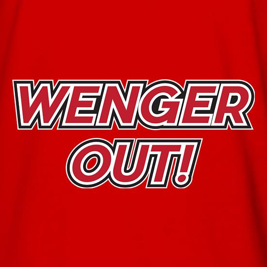 Wenger Out ! t shirt