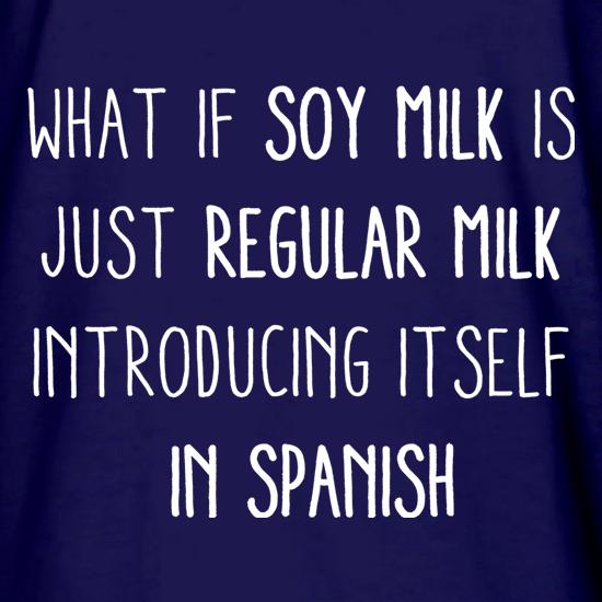 What If Soy Milk Is Just Regular Milk... t shirt