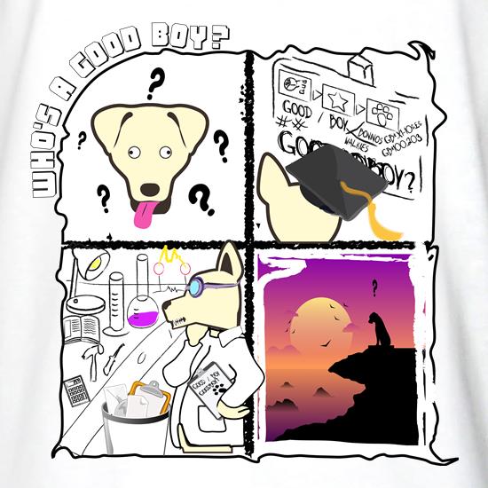 Who's a Good Boy? t shirt