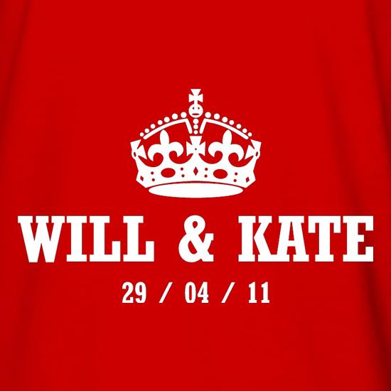 Will And Kate Royal Wedding t shirt