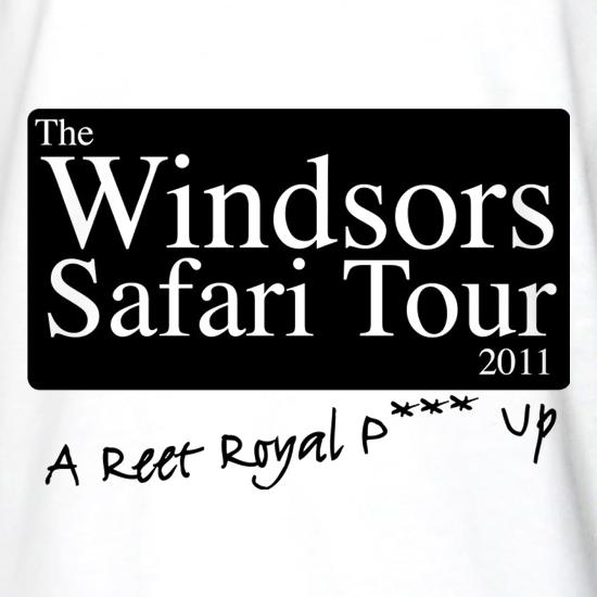 The Windsors Safari Tour 2011 t shirt