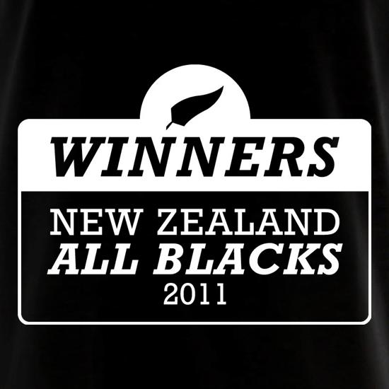 Winners New Zealand All Blacks t shirt