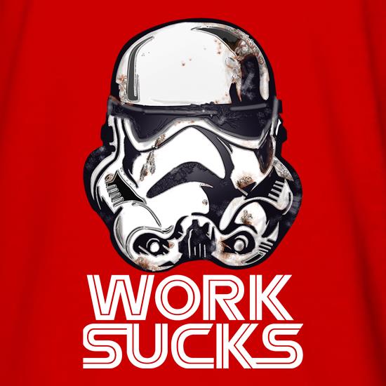 Work Sucks Helmet t shirt