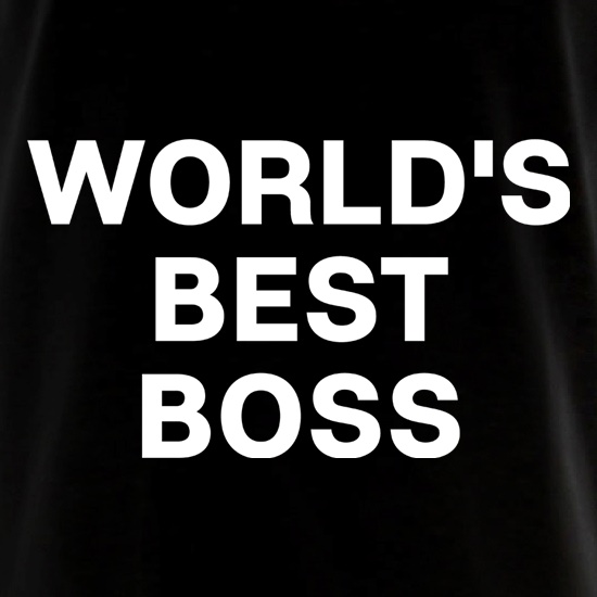 World's Best Boss t shirt
