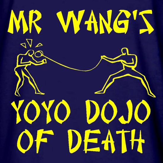 Mr Wang's yoyo dojo of death t shirt