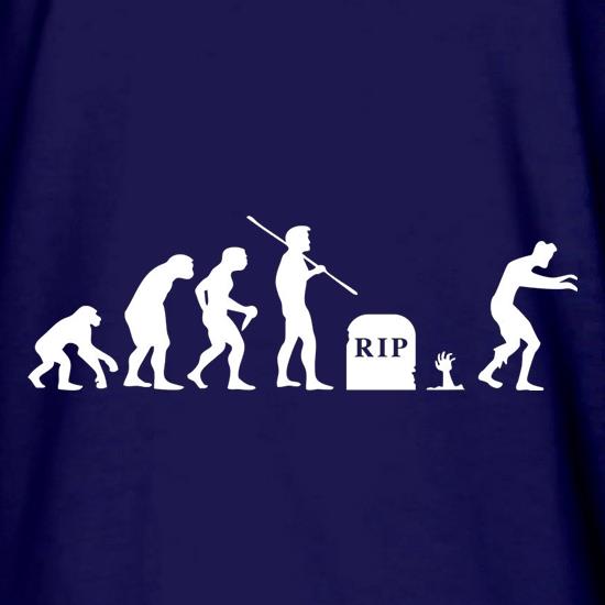Zombie Evolution t shirt