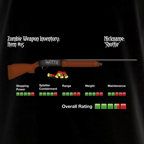 Zombie Shottie t shirt