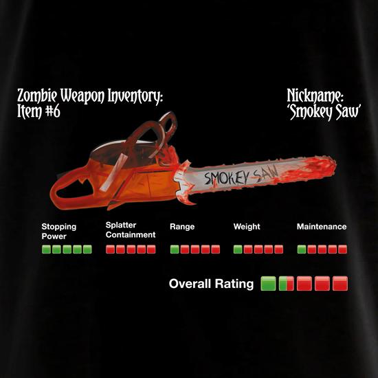 Zombie Smokey Saw t shirt
