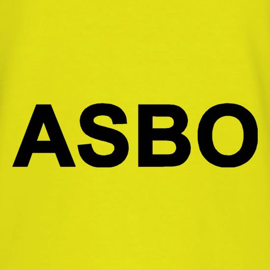 Anti Social Behaviour Order t shirt