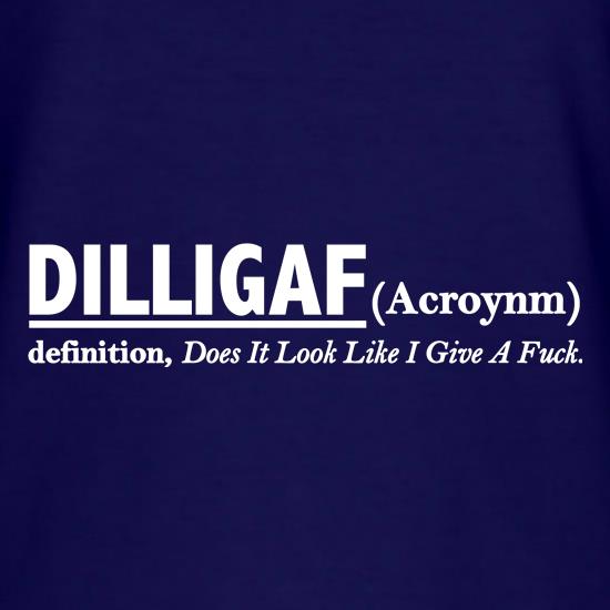 DILLIGAF t shirt