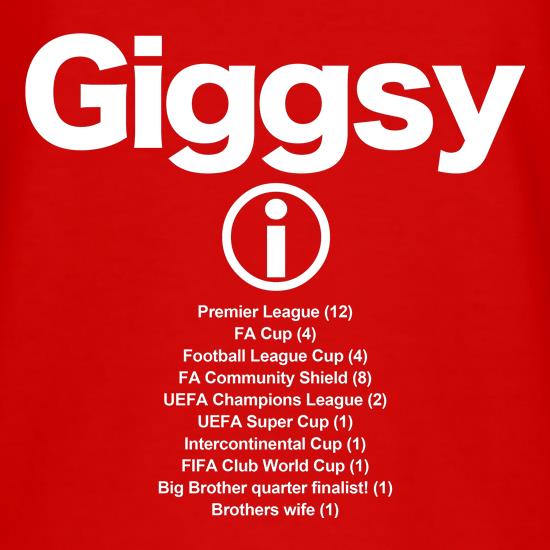 Giggsy t shirt