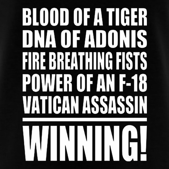 Winning t shirt