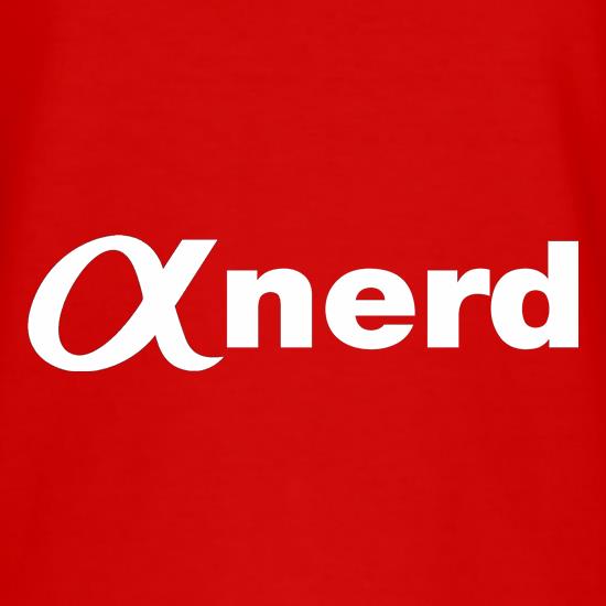 Alpha Nerd t shirt