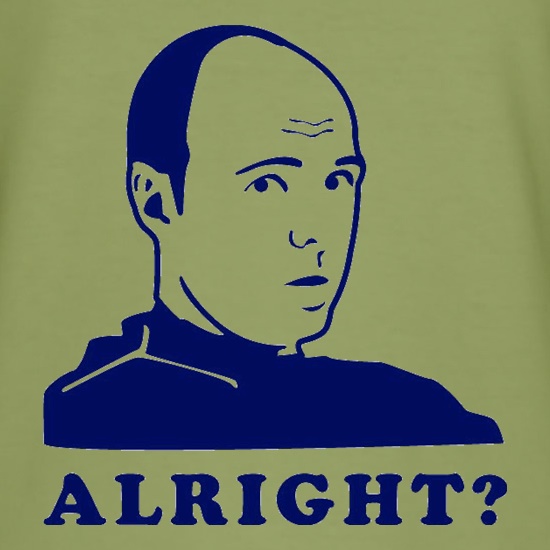 Karl Pilkington - Alright? t shirt