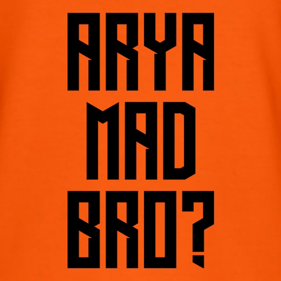 Arya Mad Bro t shirt