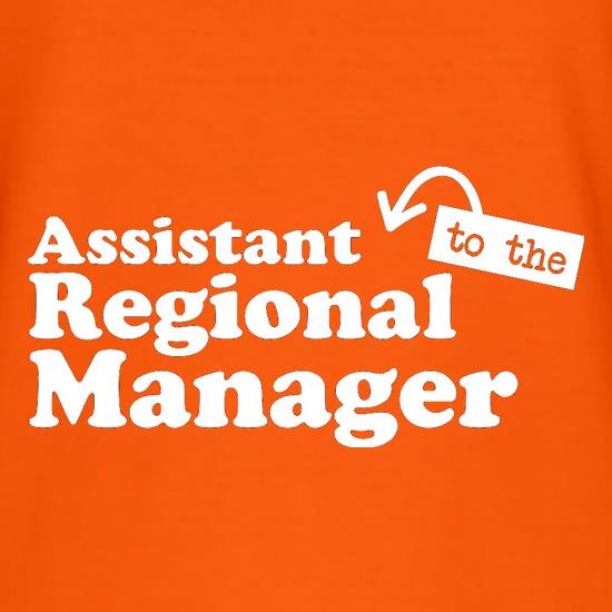 Assistant (to the) Regional Manager t shirt