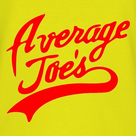 Average Joe's t shirt