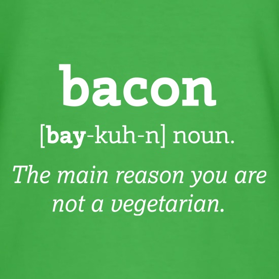 Bacon Definition t shirt