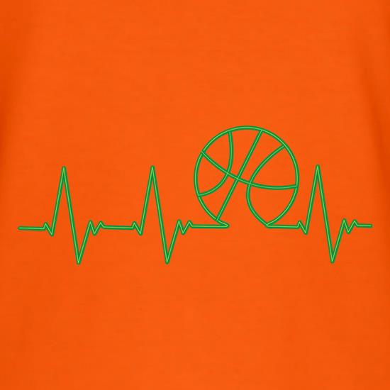 Basketball Heartbeat t shirt