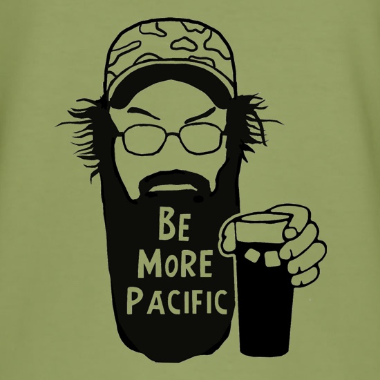 Be More Pacific t shirt