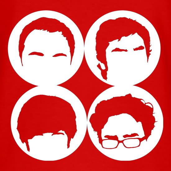 Big Bang Theory Silhouettes t shirt