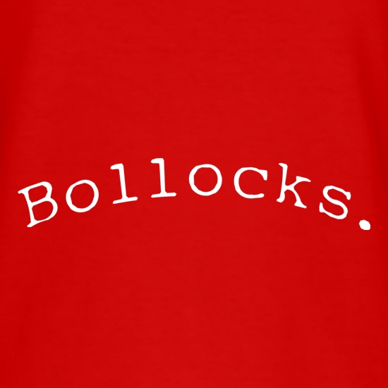 Bollocks t shirt
