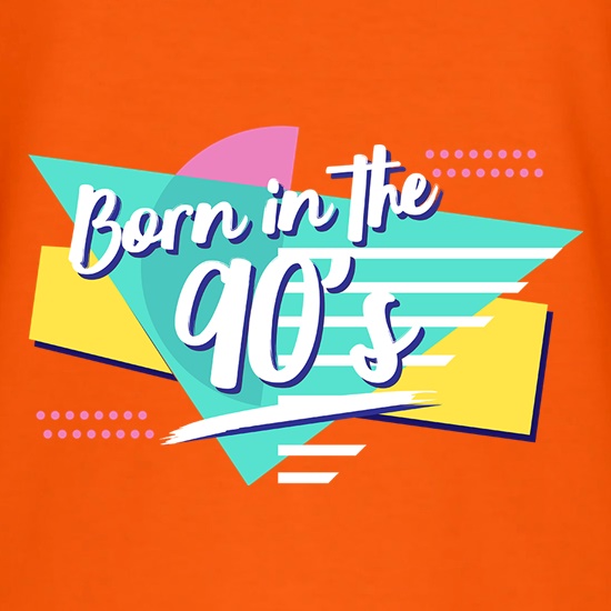 Born In The Nineties t shirt