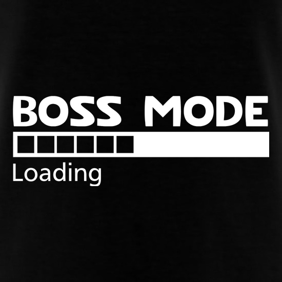 boss mode - loading t shirt