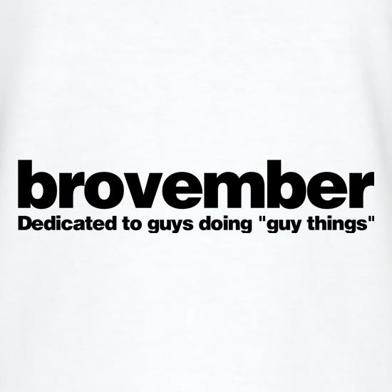 Brovember t shirt