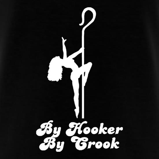 By Hooker By Crook t shirt