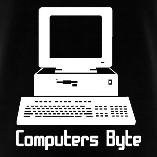 Computers Byte t shirt