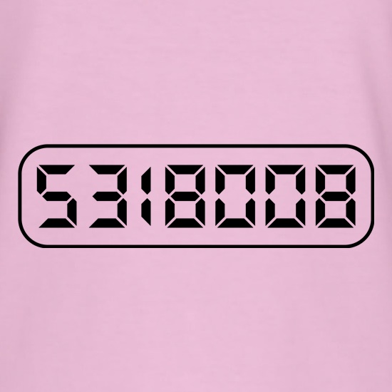Calculator Boobies t shirt