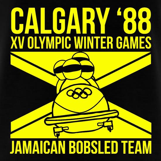 Calgary 88 Jamaican Bobsleigh Team t shirt