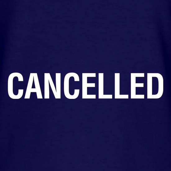 Cancelled t shirt