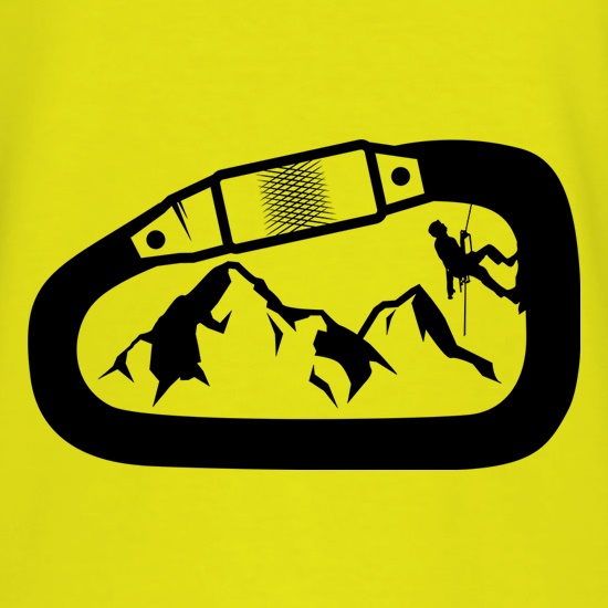 Carabiner Climbing t shirt