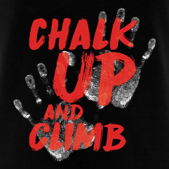 Chalk Up And Climb t shirt