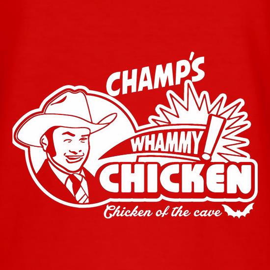 Champ's Whammy Chicken t shirt