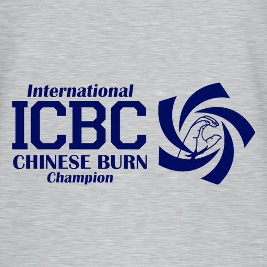 International Chinese Burn Champion t shirt