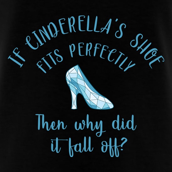 Cinderella's Shoe t shirt