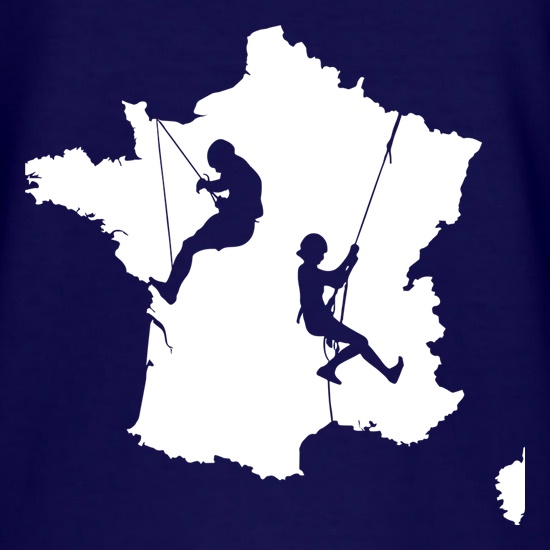 Climbing France t shirt