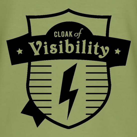 Cloak Of Visibility t shirt